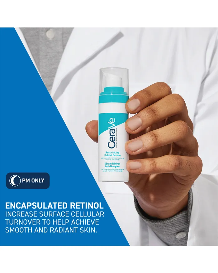 Resurfacing Retinol Serum with Ceramides & Niacinamide
